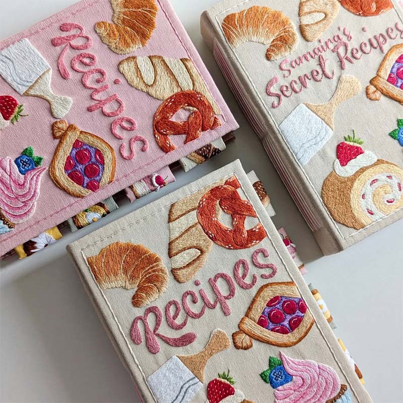 Handcrafted Recipe Journal