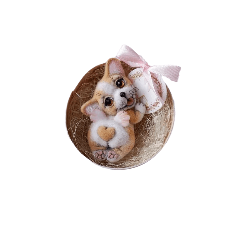 Felt Animal Brooch