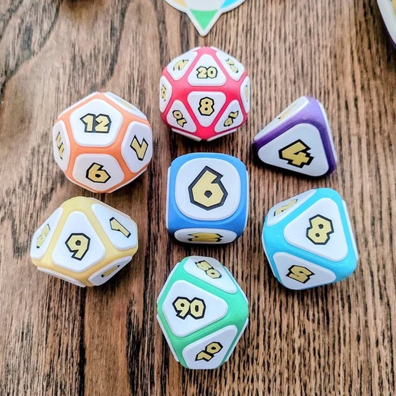 🍄Mushroom Party Tabletop Roleplaying Game Dice Set