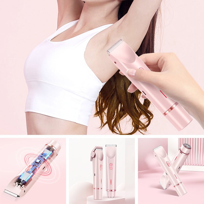 Upgraded Dual-Head Hair Trimmer for Women