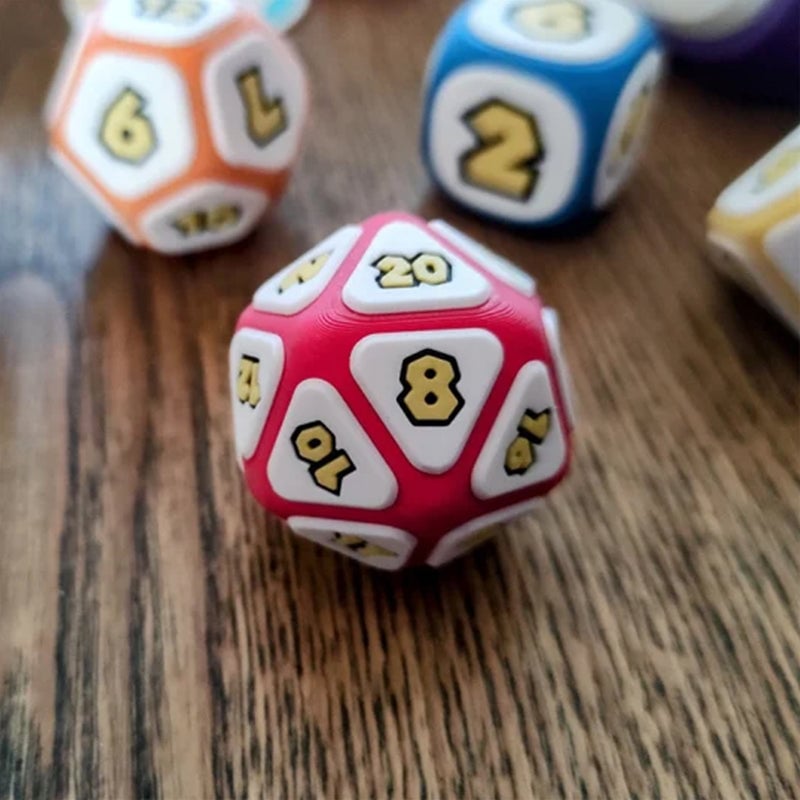 🍄Mushroom Party Tabletop Roleplaying Game Dice Set